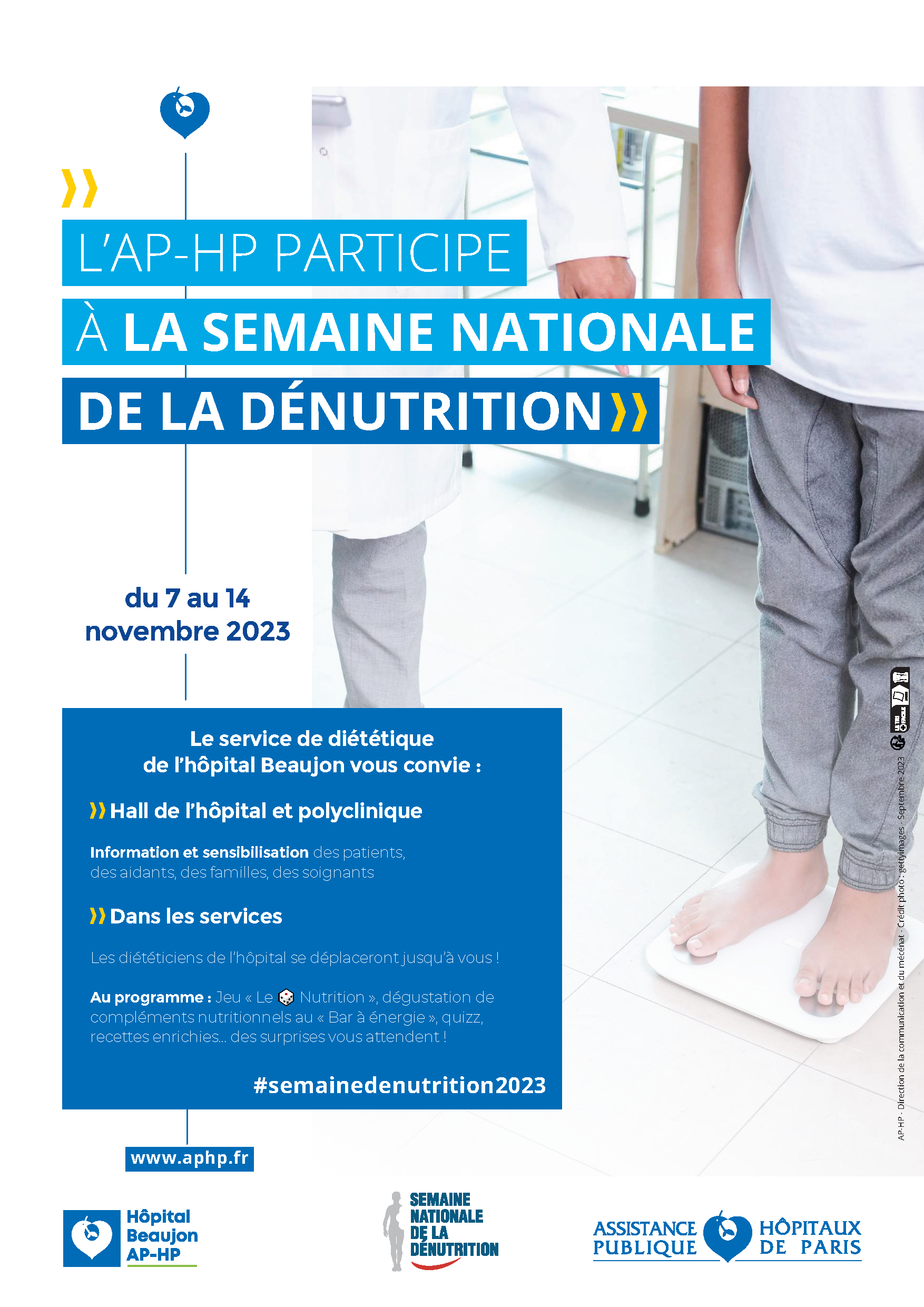 [INFO Beaujon] RDV dès le mardi 07 novembre, pour la 4ème édition de la Semaine nationale de la dénutrition !_compressed